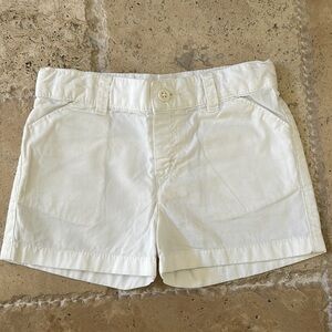 Petit Bateau White Kids Shorts